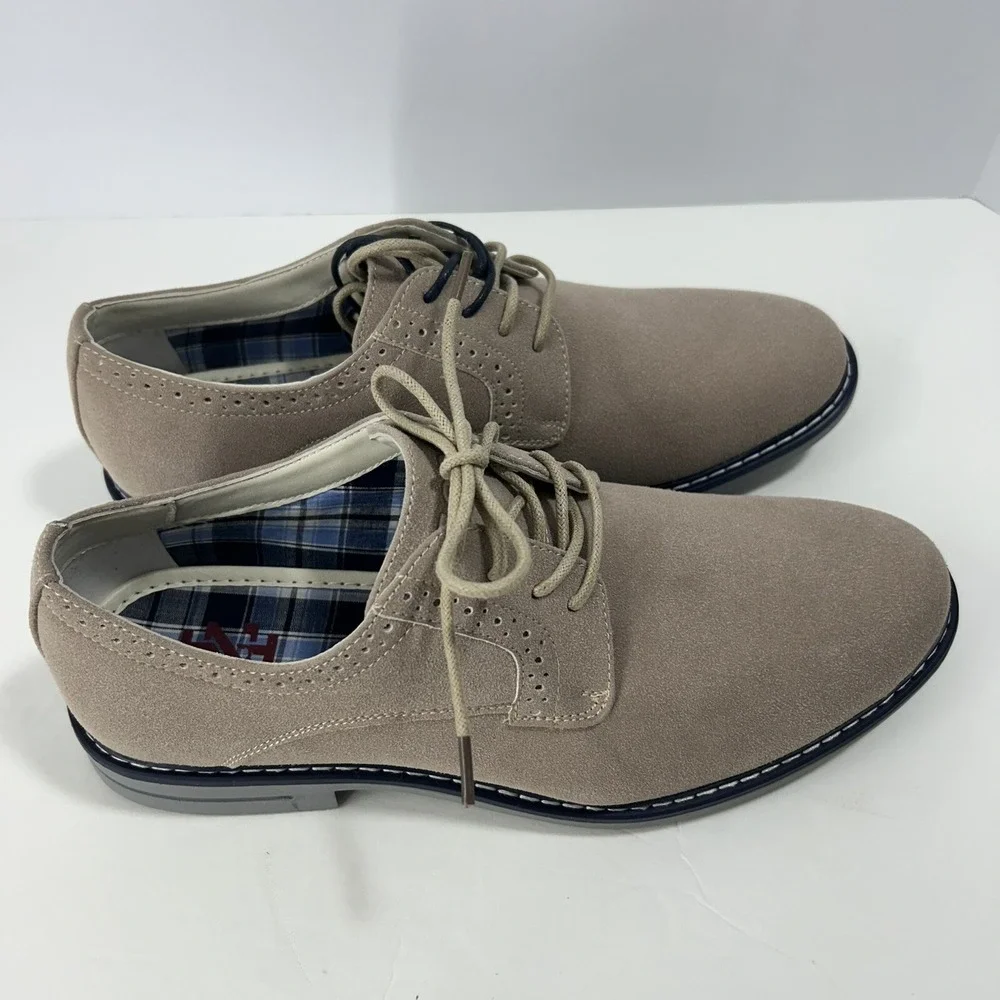 Izod Shoes Men Size 10.5 D Suede Gray Carlin New in the Box